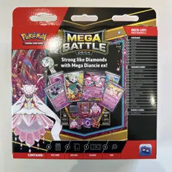 Pokemon TCG Mega Battle Deck Mega Diancie EX Meloetta- In Hand - Image 2