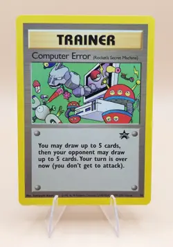 Computer Error Pokemon Black Star Promo #16 WOTC 1999-2000 - Image 1