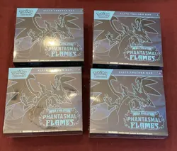 Pokemon TCG - Phantasmal Flames - Elite Trainer Box ETB - Sealed - Lot Of 4 - Image 1
