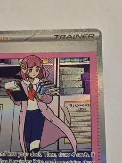 Lacey 175/131 Sv: Prismatic Evolutions SIR Full Art Trainer Pokemon TCG - Image 3