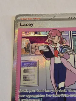 Lacey 175/131 Sv: Prismatic Evolutions SIR Full Art Trainer Pokemon TCG - Image 4