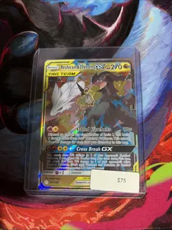 Pokemon TCG Reshiram & Zekrom GX 157/236 Cosmic Eclipse Ultra Rare S&M - Image 1