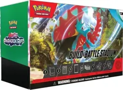 Pokemon TCG SV4 Paradox Rift Build & Battle Stadium Box FACTORY SEALED! - Image 1