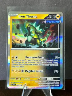 IRON THORNS 062/162 FUTURE RARE HOLO POKEMON TEMPORAL FORCES - Image 1