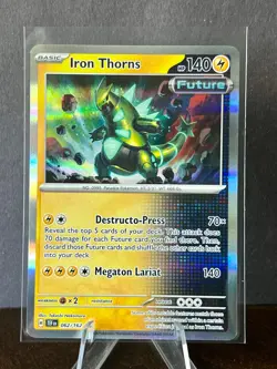 IRON THORNS 062/162 FUTURE RARE HOLO POKEMON TEMPORAL FORCES - Image 3