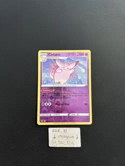 Pokemon Vivid Voltage - Clefable - 064/185 - Reverse Holo - M/NM - Image 2