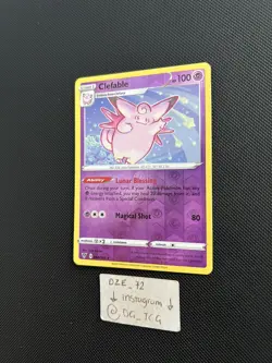 Pokemon Vivid Voltage - Clefable - 064/185 - Reverse Holo - M/NM - Image 4