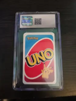 2019 Pokemon Playing Cards Pokemon Pocket Uno Skip Green Unown - Image 1