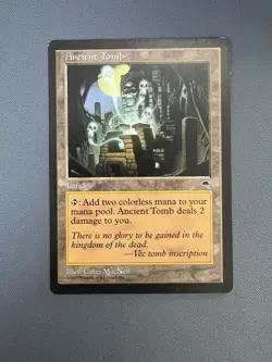 Magic: The Gathering Ancient Tomb Tempest Regular Rare Card Lightly Played - Image 1