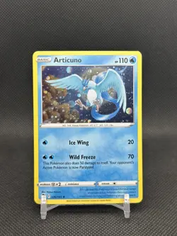 Articuno Silver Tempest Double Swirl Cosmos Holo Rare Pokemon Card 036/195 (NM) - Image 1