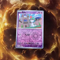 Ralts - Reverse Holo - Scarlet & Violet Base Set Pokemon TCG Card - Image 2