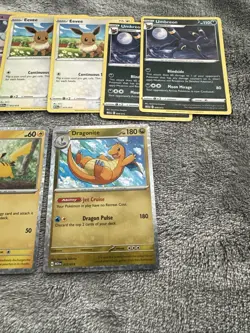 2025 NEW McDonald’s Happy Meal Pokemon Promo Card Holo Lot Pikachu Dragonite - Image 3