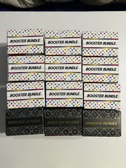?LOT 12x Pokemon Booster Bundles 151 & Paldean Fates EMPTY Boxes NO PACKS/CARDS - Image 3