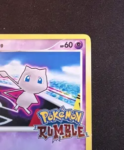 Mew 10/16 Rare Pokemon Rumble Card Set Exclusive Promo 2009 Nintendo MP - Image 3