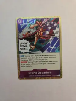 Divine Departure OP13-076 (R) Carrying on His Will English One Piece Card - Image 1