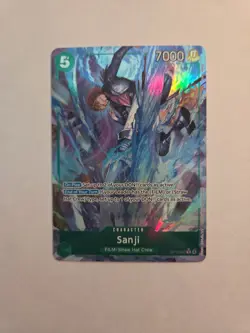 One Piece CCG Sanji Alt Card Op13-027 ENGLISH - Image 1