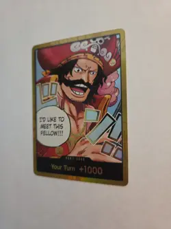 One Piece Gol.D.Roger GOLD DON!! Card (OP-13) English - Image 3