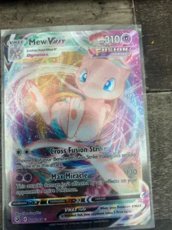 pokemon card mew vmax fusion strike 2022 very play able - Image 1