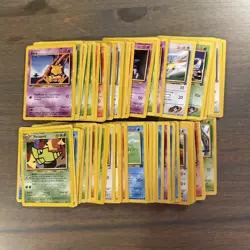 1 Bulk Lot of 96 Vintage Pokemon Cards 1999 - 2000 - 2001 - Image 1