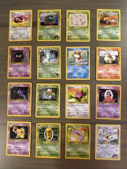 1 Bulk Lot of 96 Vintage Pokemon Cards 1999 - 2000 - 2001 - Image 4