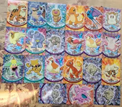 pokemon topps 172 cards lot, poketrivia, movie scenes, pikachus vacation, & foil - Image 1