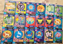 pokemon topps 172 cards lot, poketrivia, movie scenes, pikachus vacation, & foil - Image 2