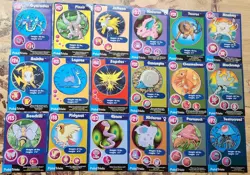 pokemon topps 172 cards lot, poketrivia, movie scenes, pikachus vacation, & foil - Image 5
