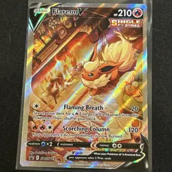 Flareon V SWSH179 SWSH: Sword & Shield Promo Cards Holo - Image 1