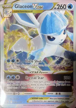 Glaceon VSTAR - Promo SWSH: Sword & Shield Promo Cards SWSH197 NM - Image 1