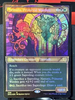 Nemata, Primeval Warden (Showcase) - FOIL - MTG - DMU - 308 - RARE ~ NM - Image 3