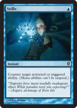[1x] Stifle Near Mint, English Conspiracy MTG Magic - Image 1