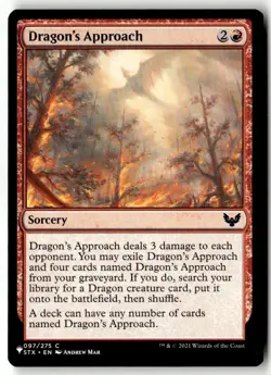 MTG - Dragon's Approach 097/275 NM The List Reprints - Image 1