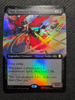 MTG Magic The Gathering -Mai, Scornful Striker -R 0374 -NM -Extended -FOIL👀 - Image 1