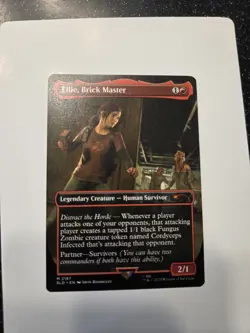 Ellie, Brick Master Non-Foil Secret Lair MTG PlayStation The Last of Us I - Image 1