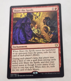 Share the Spoils Commander: Adventures in the Forgotten Realms Regular Mtg LP - Image 1