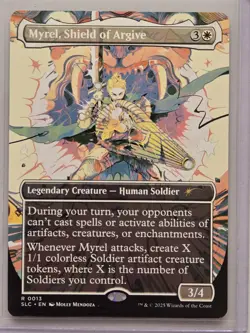 Myrel, Shield of Argive (0013) Secret Lair SLC Encyclopedia, Magic MtG, Regular! - Image 1