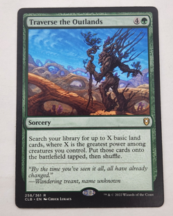 Traverse the Outlands Commander Legends: Battle for Baldur's Gate Regular NM MTG - Image 1
