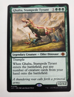 MTG LCI Ghalta, Stampede Tyrant 0183 NM - Image 1