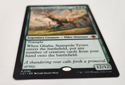 MTG LCI Ghalta, Stampede Tyrant 0183 NM - Image 3