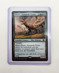 MTG LCI Ghalta, Stampede Tyrant 0183 NM - Image 5