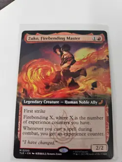 Zuko, Firebending Master Extended MTG Avatar: TLA Eternal-Legal Nm/M *ON HAND* - Image 1