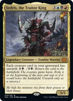 MTG Sedris, the Traitor King - Double Masters 2022 #274 - Image 1