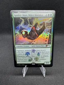 MTG Spider-Man, Miles Morales Foil 0008 Promo - Image 1