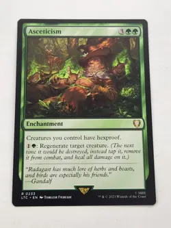 Asceticism - 233 - NM - Commander: The Lord of the Rings - MTG - Image 1