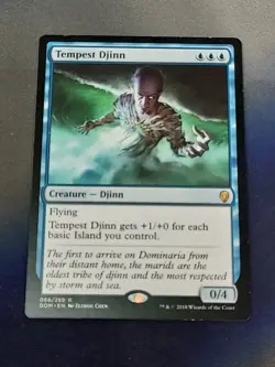 Tempest Djinn - Dominaria - Magic the Gathering MTG Nice! - Image 1
