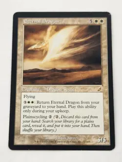 MTG Eternal Dragon #12/143 Regular Rare Scourge SCG - Image 1