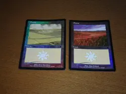 FOIL Lands lot Odyssey English x10 mtg SP,MP [FC] B - Image 2