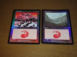 FOIL Lands lot Odyssey English x10 mtg SP,MP [FC] B - Image 5
