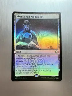 Abandoned Air Temple - 263 - MTG Avatar: The Last Airbender - Rare - FOIL - Image 1