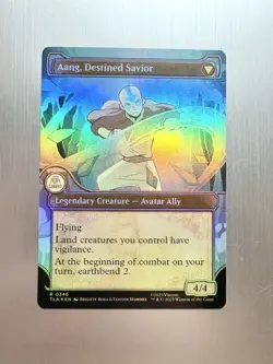 Aang, At The Crossroads - 346 - MTG Avatar: The Last Airbender - Elemental -FOIL - Image 2